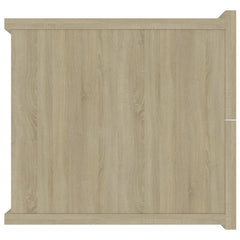 Bedside Cabinet Sonoma Oak 40x30x30 cm Chipboard