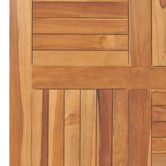 Table Top Solid Teak Wood Square 80x80x2.5 cm