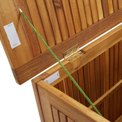 vidaXL Garden Storage Box 90x50x106 cm Solid Acacia Wood