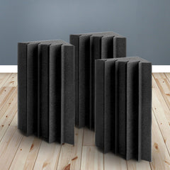 Alpha Acoustic Foam 20pcs Corner Bass Trap Sound Absorption Proofing Treatment