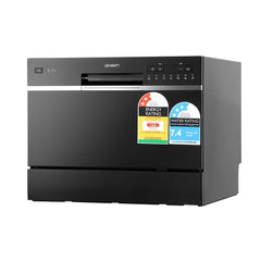Devanti 6 Place Settings Benchtop Dishwasher Black