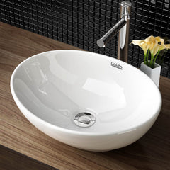 Cefito Bathroom Basin Ceramic Vanity Sink Hand Wash Bowl 41x34cm