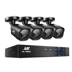 UL-tech CCTV Security System 4CH DVR 4 Cameras 1080p