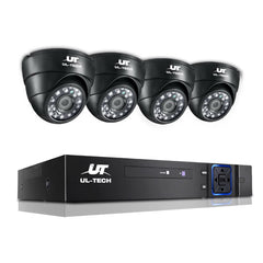 UL-tech CCTV Security System 8CH DVR 4 Cameras 1080p