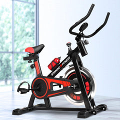 Everfit Spin Bike Exercise Bike Flywheel Cycling Home Gym Fitness 120kg