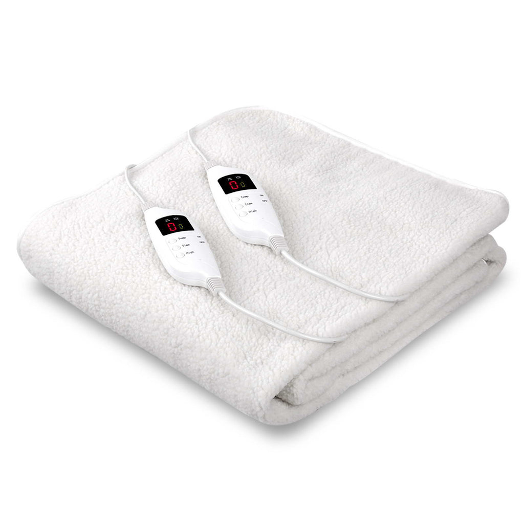 Giselle Bedding Double Size Electric Blanket Fleece