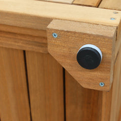 Gardeon Portable Wooden Garden Storage Cabinet