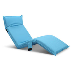 Artiss Floor Lounge Sofa Camping Chair Blue