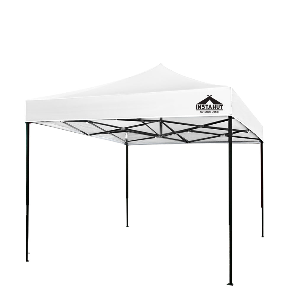 Instahut Gazebo Pop Up Marquee 3x3 Folding Tent Outdoor Camping 500D Oxford