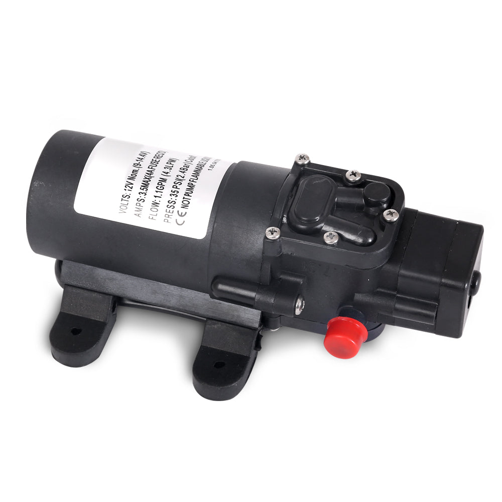 Water Pump 12V Pressure Shower 4.3L/Min