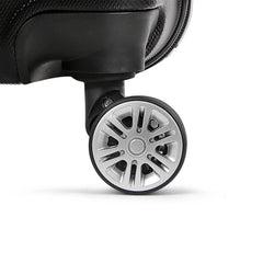 Wanderlite 2Set 20-28 Inch Luggage with TSA Lock Spinner Travel Suitcase Carry On Hard Shell Luggage Case Black