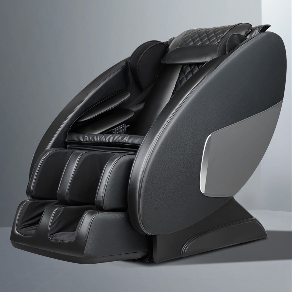 Livemor Massage Chair Electric Recliner Massager Black Ellmue