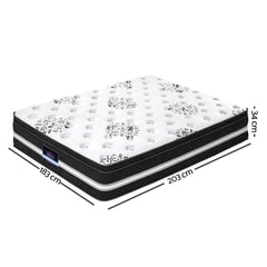 Giselle Bedding 34cm Mattress Cool Gel Memory Foam King