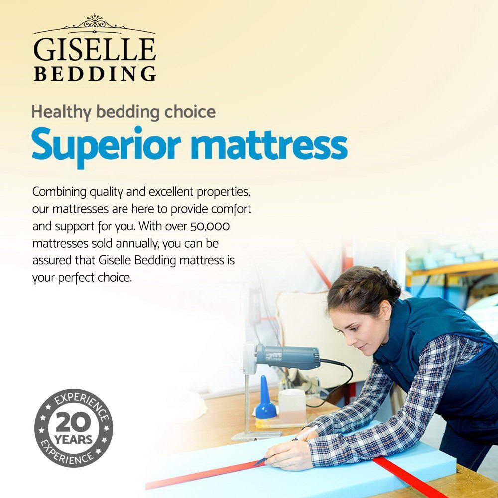 Giselle Bedding 34cm Mattress Cool Gel Memory Foam King