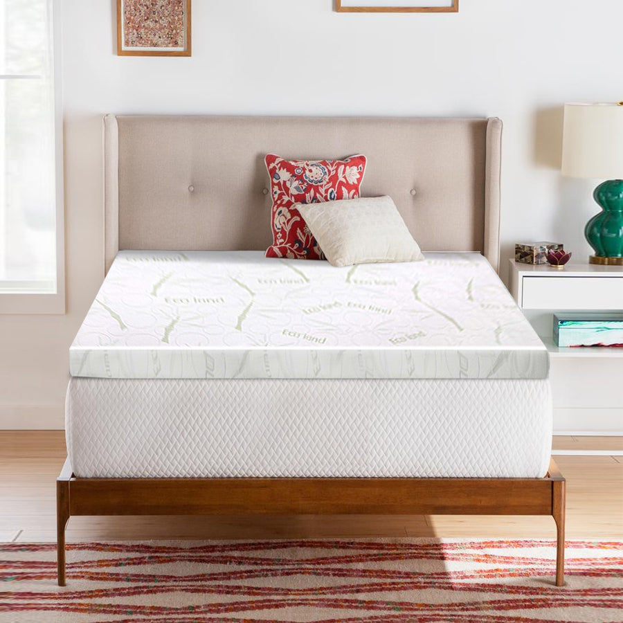Giselle Bedding Memory Foam Mattress Topper Cool Gel 10cm Queen