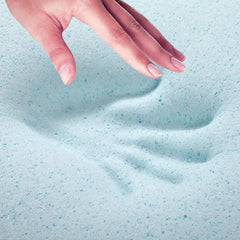 Giselle Bedding Memory Foam Mattress Topper Cool Gel 8cm Single