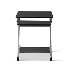 Artiss Computer Desk Keyboard Tray Shelf Black 60CM