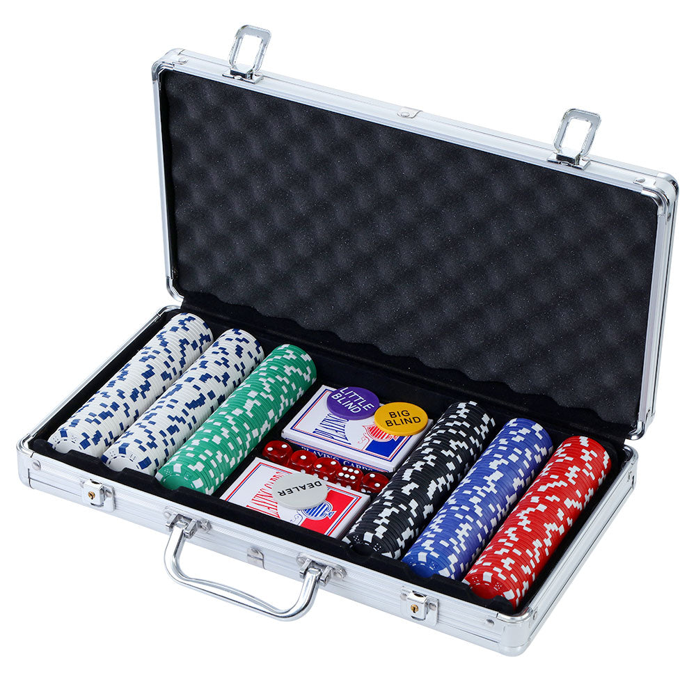 Chip Set 300 Lv High Gloss, Poker Chip Sets
