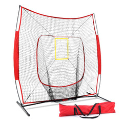 Everfit 7ft Baseball Net Pitching Kit with Stand Softball&Acirc;&nbsp;Training Aid Sports