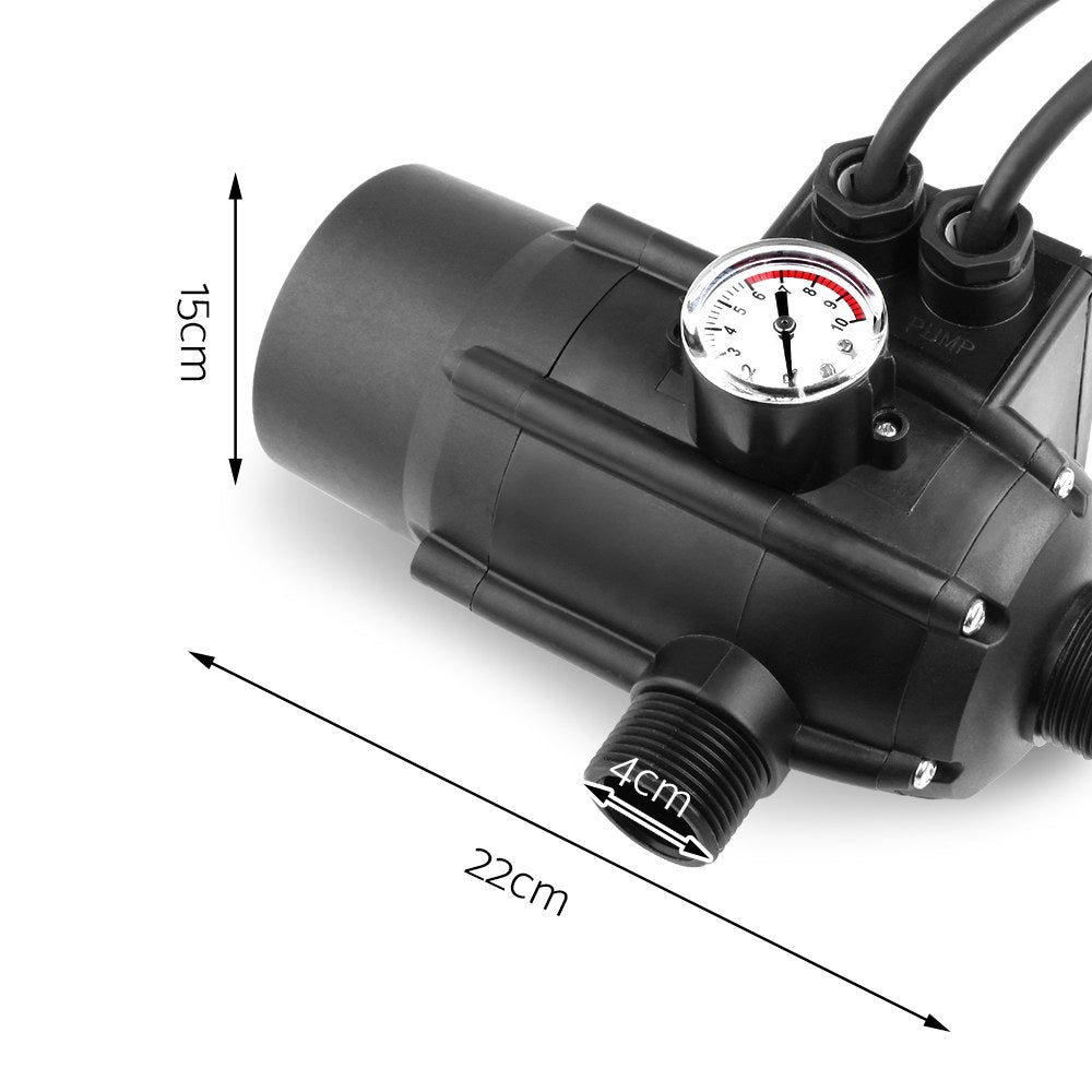 Giantz Garden Water Jet Pump High Pressure 1100W Tank Rain Farm Irrigation Black