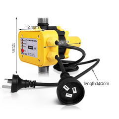 Giantz Water Pressure Pump Controller Auto Switch Control Electric Electronic Yellow