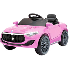 Rigo Kids Electric Ride On Car Toys Cars Headlight Music Remote Control 12V Pink