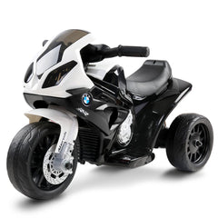 Kids Electric Ride On Car Police Motorcycle Motorbike BMW Licensed S1000RR Black