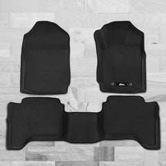 Weisshorn Car Floor Mats Rubber Fits Ford Ranger PX PX2 PX3 Dual Cab 2011-2022 3D