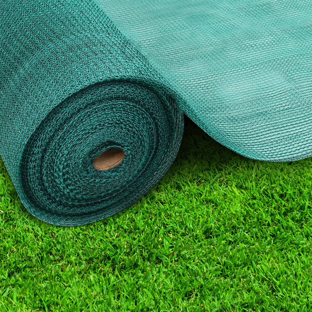 Instahut 30% Shade Cloth 3.66x30m Shadecloth Wide Heavy Duty Green