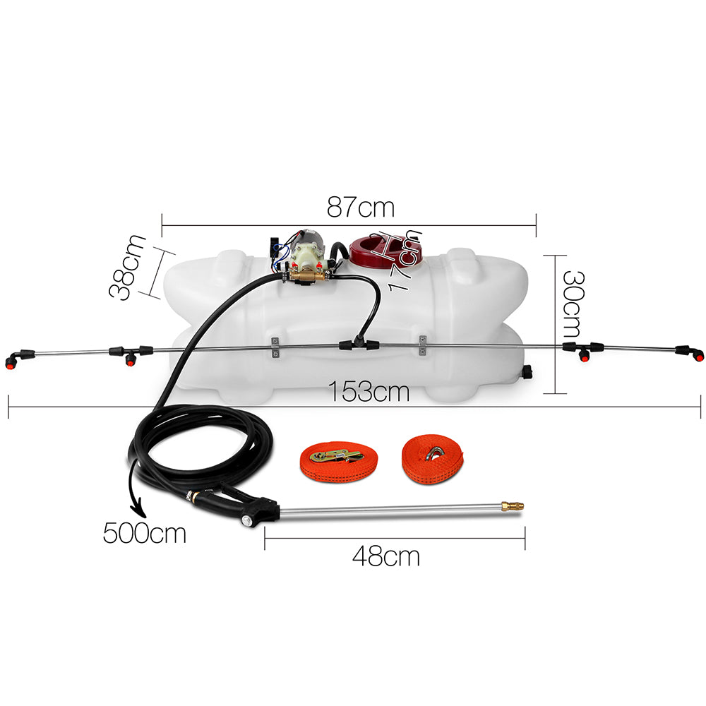 Giantz Weed Sprayer 60L 1.5M Fixed Boom Garden Spray