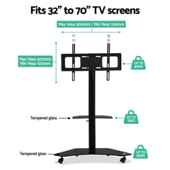 Artiss Mobile TV Stand for 32