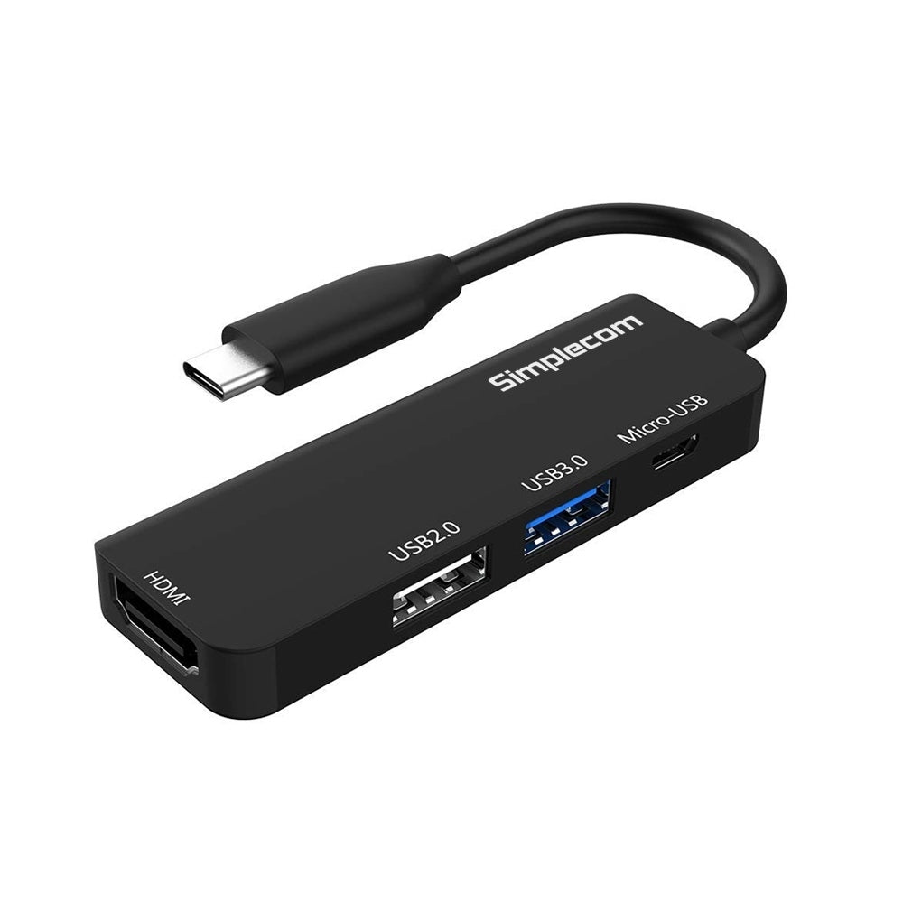 Simplecom DA305 USB 3.1 Type C to HDMI 4 in 1 Combo Hub (HDMI + USB3.0 + USB2.0 + Micro USB)