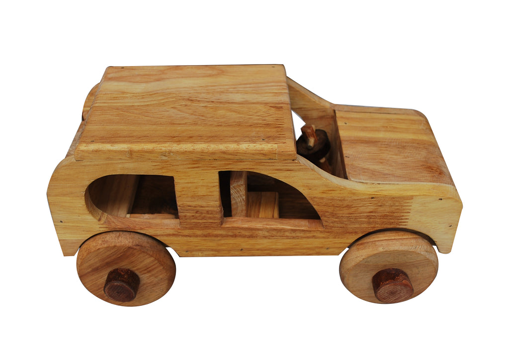 Natural Wooden Car