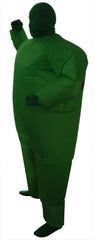 Go Green Inflatable Costume Fancy Dress Suit Fan Operated