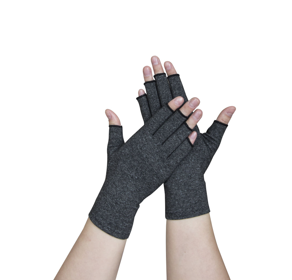 Arthritis Gloves Compression Joint Finger Hand Wrist Support Brace - Medium