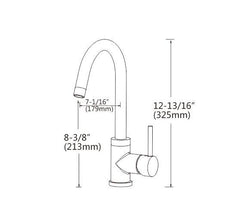 Kitchen Mixer Tap Faucet for Basin Laundry Sink