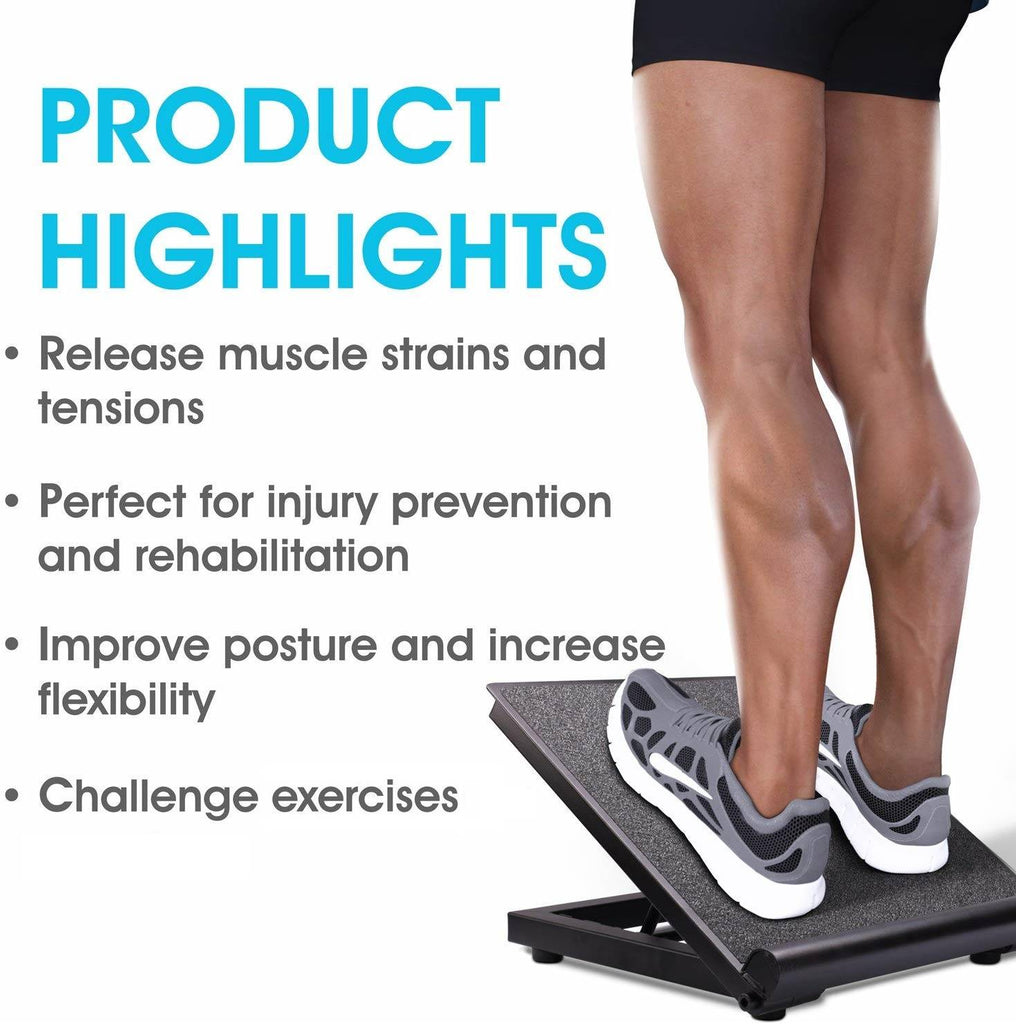 Slant Board Adjustable Stretching Ankle Calf Incline Stretch Slip Resistant
