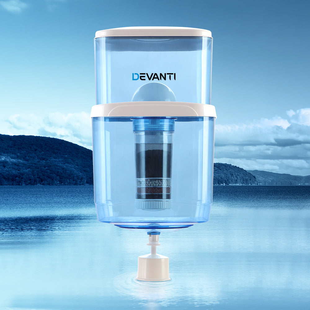 Devanti Water Cooler Dispenser 22L Filter Bottle