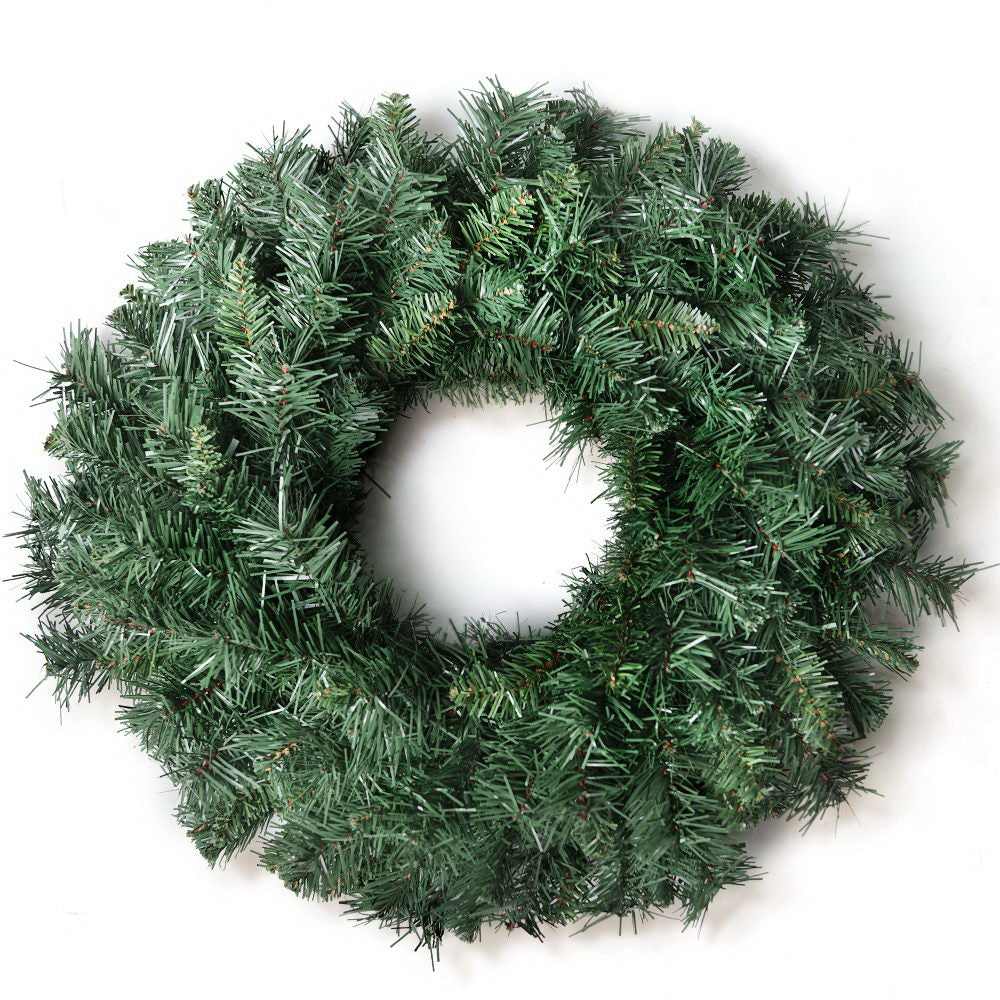 Jingle Jollys 60cm Christmas Wreath Garland Xmas Decorations Wedding Party