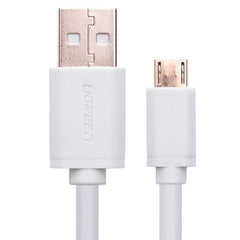 UGREEN Micro USB Male to USB Male cable Gold-Plated - White 1M (10848)
