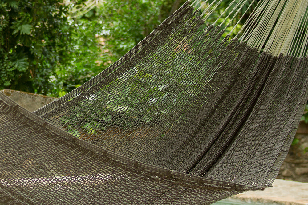 Outdoor undercover cotton Mayan Legacy hammock King size Dream Sands